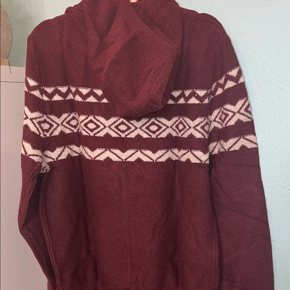 Goodfellow & Co Burgundy Crewneck Sweater